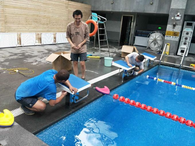 Luxurious Competition SS304 Portable Swimming Starting Blocks