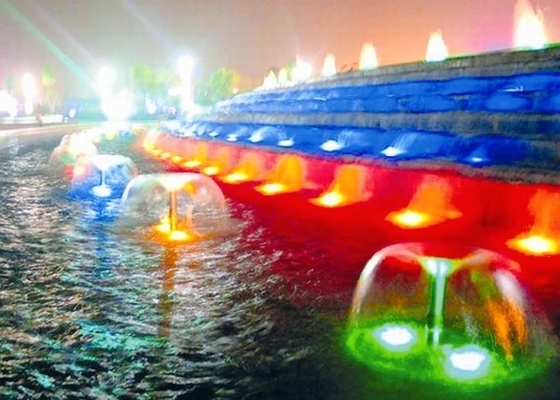 SS304 Mushroom Dancing Fountain Nozzles Jet For Music Fountian Project