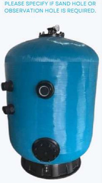 SL700-H1500 Deep Bed Swimming Pool Sand Filter