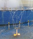 Brass Chrome Pirouette Fountain Jet  Nozzle Fountain Spray Head Pond Fountain Nozzles