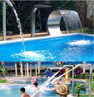 Swimming Pool Stainless Steel Waterfall Fountain Nozzle