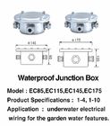 Stainless Steel Dia 145mm 175mm Ip68 Waterproof Junction Box