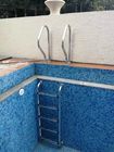 Flange Type Stainless Steel 1.0mm Swimming Pool Step Rails