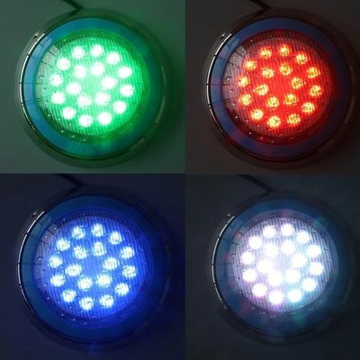 Stainless Steel 12W RGB Waterproof Underwater LED Lights
