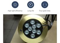Brass Pool Fountain Accessories 9W Led Underwater Lights