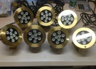 Brass Pool Fountain Accessories 9W Led Underwater Lights