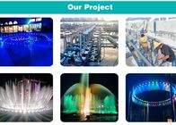 60m3/h Fountain Stainless Steel Nozzle Water Screen Projection