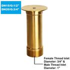 DN15 1/2&quot; Fully Brass Water Bell Fountain Nozzle