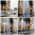 Stainless Steel 304 Fountain Nozzle Multi Changeable Fountain Jet