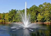 Stainless Steel Floating Water Fountain For Lake