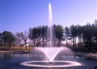 Stainless Steel Water Floating Fountain With Lamp And Pump