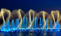 2&quot; DN50 Dancing Fountain Nozzles 360 Degree Rotation 1 Cycle