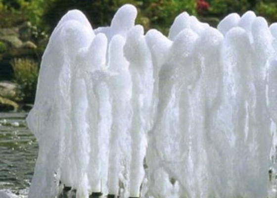 SS And Plastic Frothy Fountain Nozzle 120kpa 2.5m Water Display Spray High