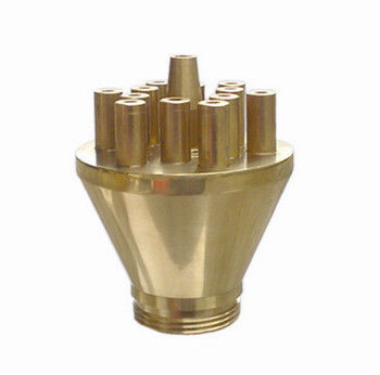 1.5&quot; 2.5&quot; Brass Concertrating Shooting Fountain Jet Nozzle Water Fountain Spray Heads