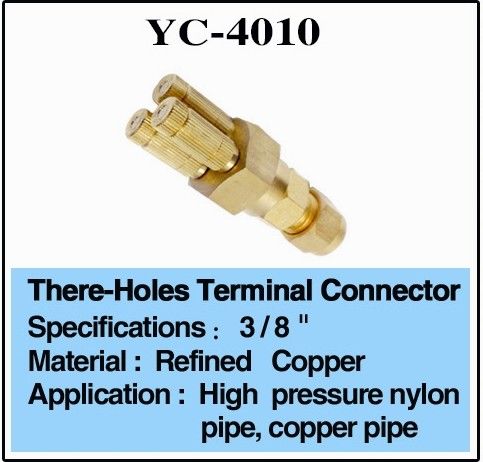 3/8&quot; Single Terminal Connector For Water Fog Nozzle