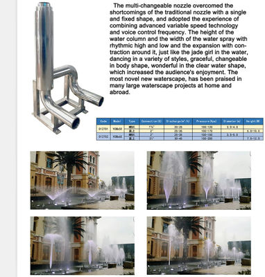 2 Inch Laminar Fountain Nozzle