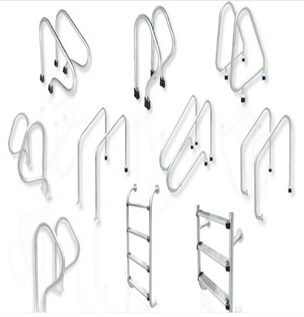 4 Steps 1.0mm Stainless Steel Swimming Pool Ladder